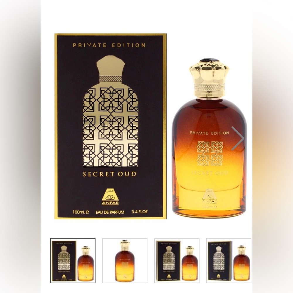 Secret Oud Private Edition Eau de Parfum - Gold & Black Box